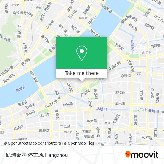 凯瑞金座-停车场 map