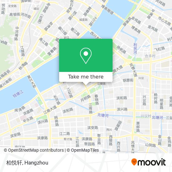 柏悦轩 map