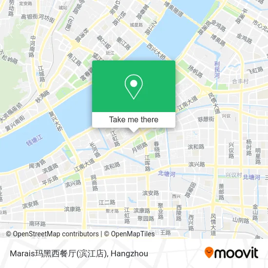Marais玛黑西餐厅(滨江店) map