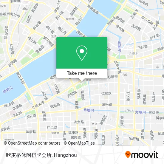 咔麦格休闲棋牌会所 map