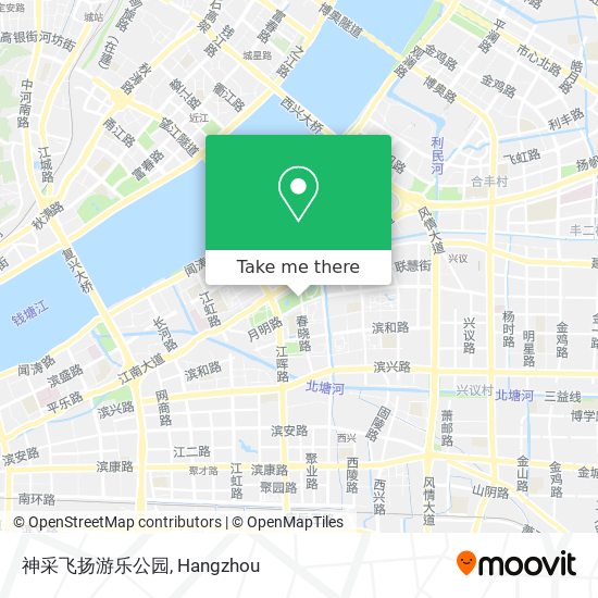 神采飞扬游乐公园 map