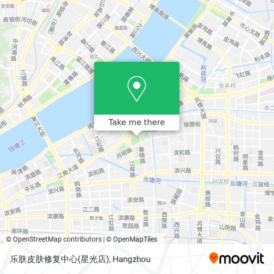 乐肤皮肤修复中心(星光店) map