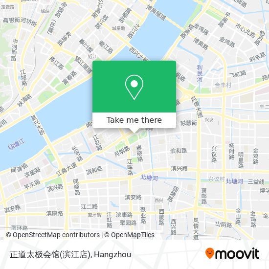 正道太极会馆(滨江店) map