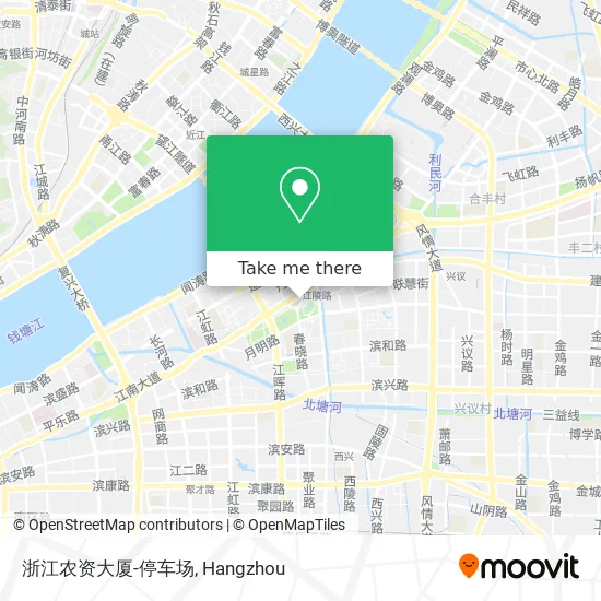 浙江农资大厦-停车场 map