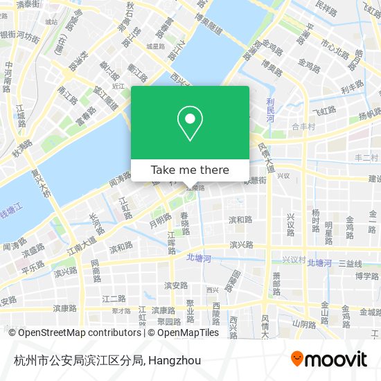 杭州市公安局滨江区分局 map
