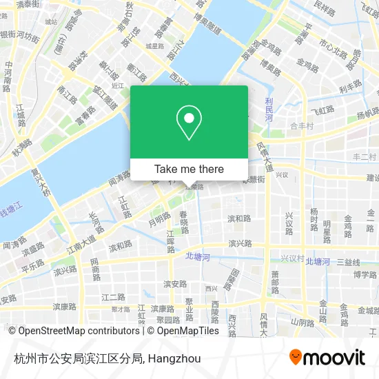 杭州市公安局滨江区分局 map