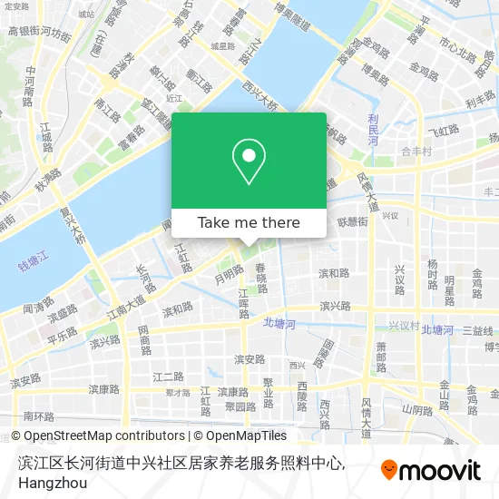 滨江区长河街道中兴社区居家养老服务照料中心 map
