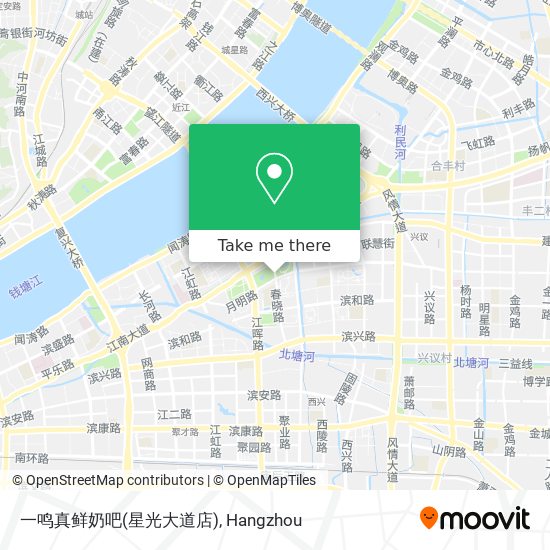 一鸣真鲜奶吧(星光大道店) map