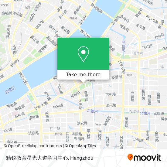 精锐教育星光大道学习中心 map