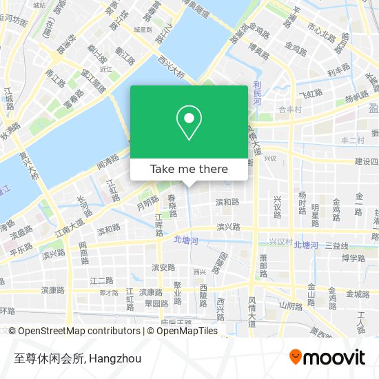 至尊休闲会所 map
