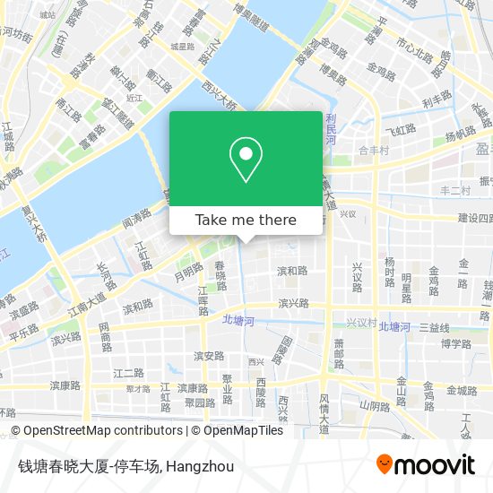 钱塘春晓大厦-停车场 map