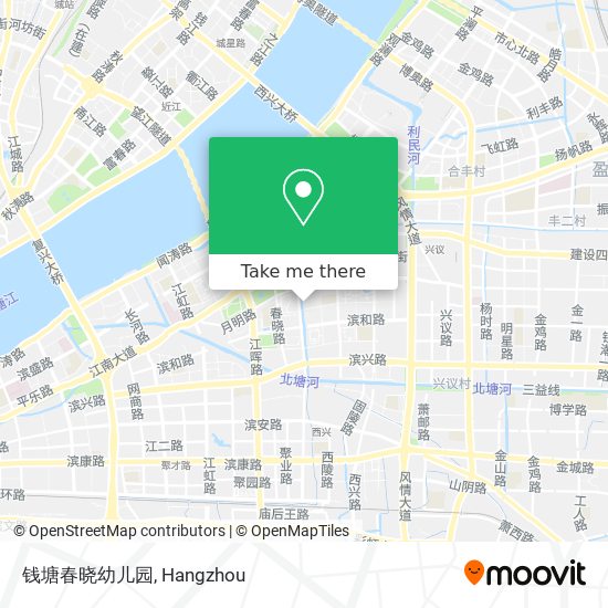 钱塘春晓幼儿园 map