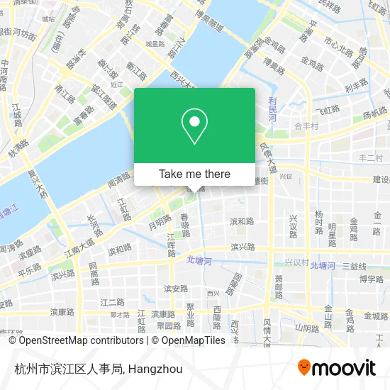 杭州市滨江区人事局 map
