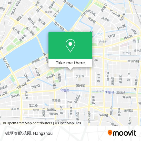 钱塘春晓花园 map