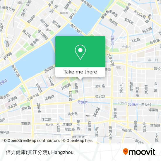 倍力健康(滨江分院) map
