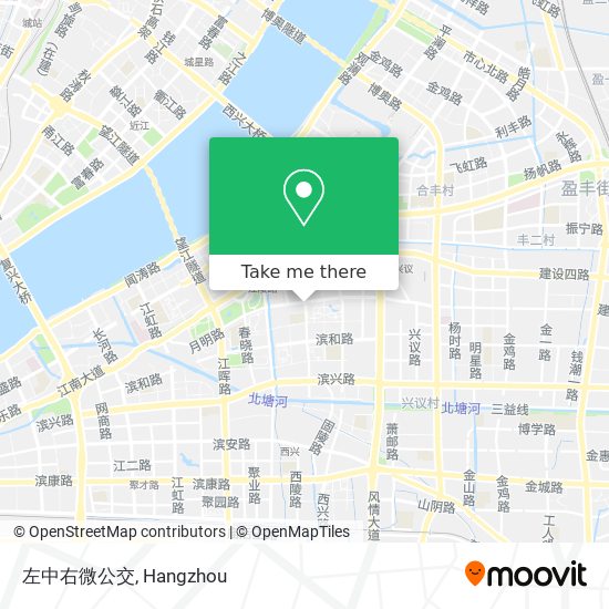 左中右微公交 map