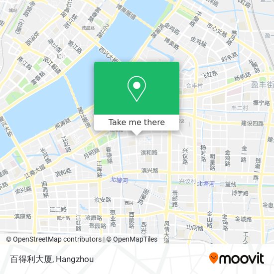 百得利大厦 map
