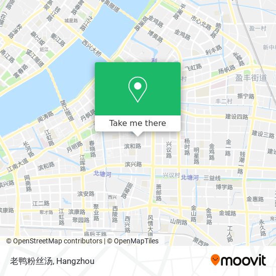 老鸭粉丝汤 map