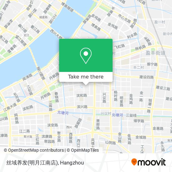 丝域养发(明月江南店) map