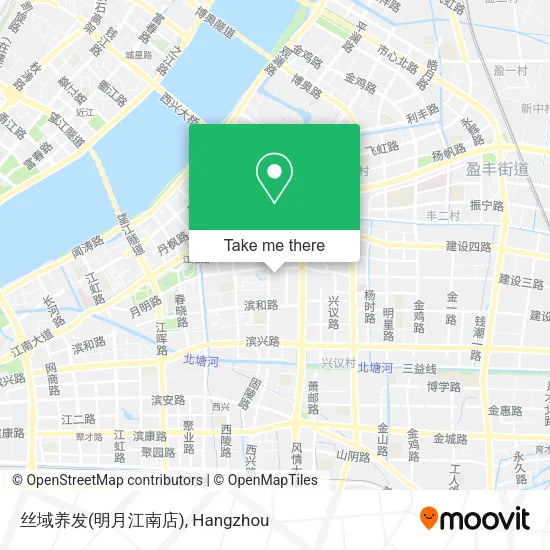 丝域养发(明月江南店) map