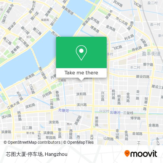 芯图大厦-停车场 map