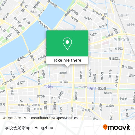 泰悦会足浴spa map