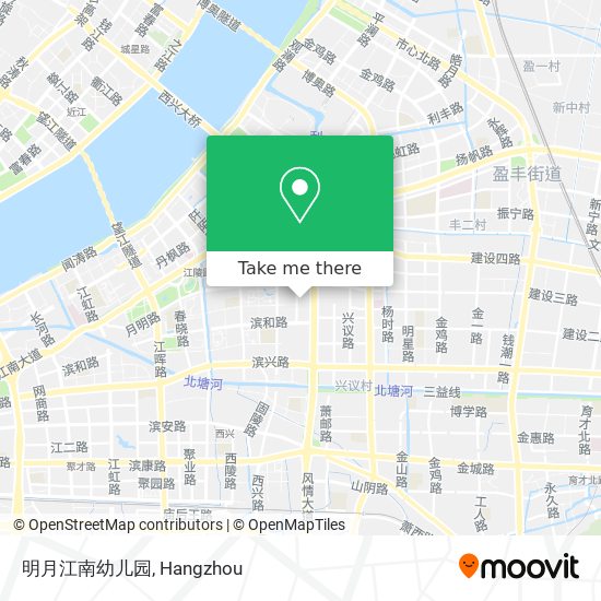 明月江南幼儿园 map