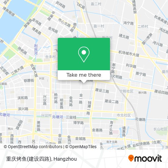 重庆烤鱼(建设四路) map