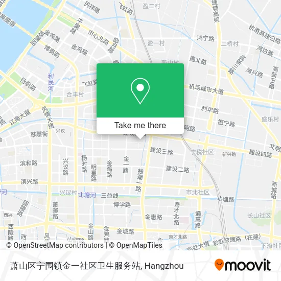 萧山区宁围镇金一社区卫生服务站 map