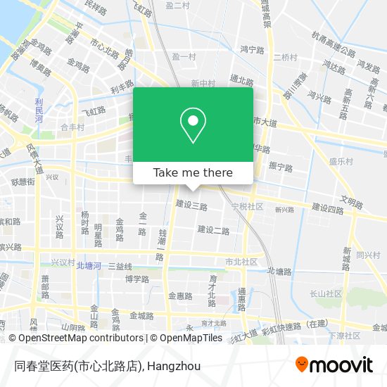 同春堂医药(市心北路店) map