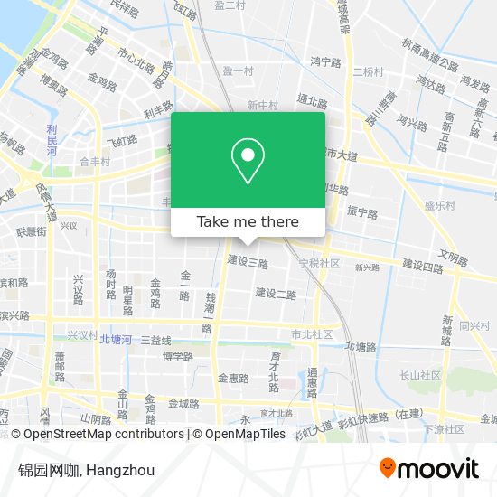 锦园网咖 map