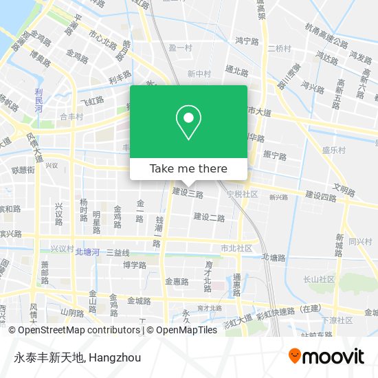 永泰丰新天地 map