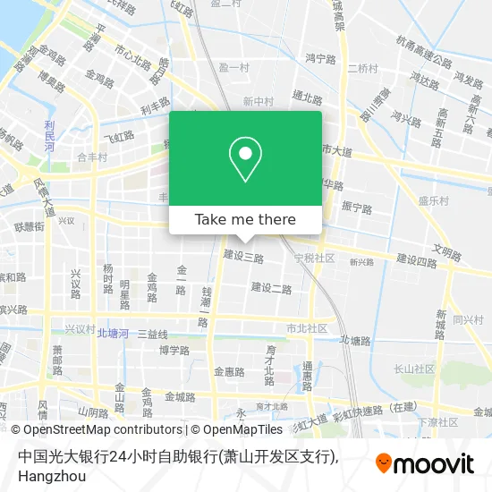 中国光大银行24小时自助银行(萧山开发区支行) map