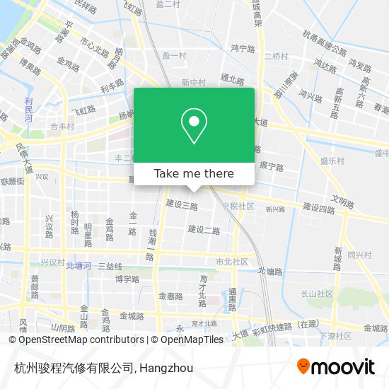 杭州骏程汽修有限公司 map