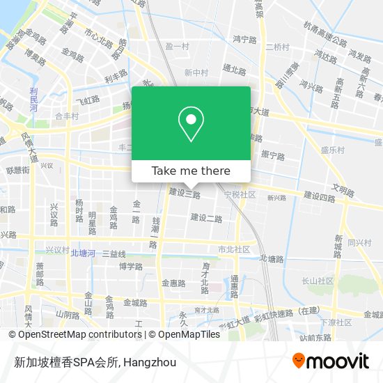 新加坡檀香SPA会所 map