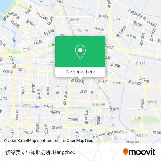 伊缘美专业减肥会所 map