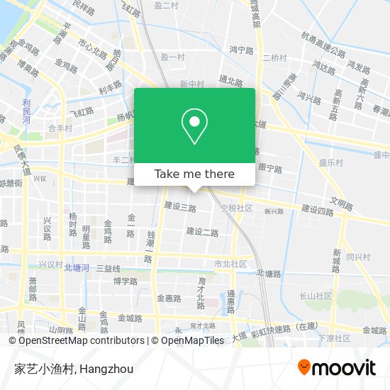 家艺小渔村 map