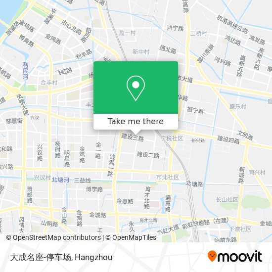 大成名座-停车场 map