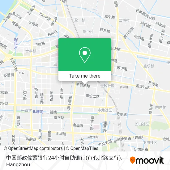 中国邮政储蓄银行24小时自助银行(市心北路支行) map