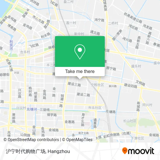 沪宁时代购物广场 map