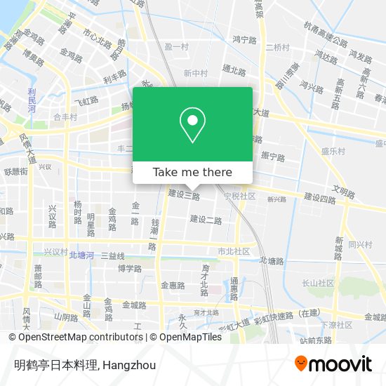 明鹤亭日本料理 map