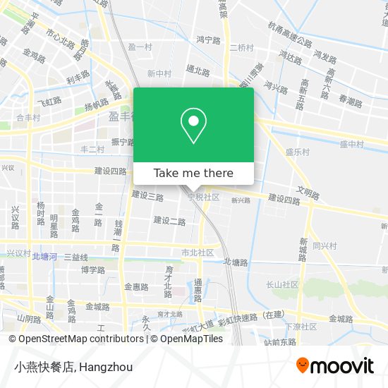 小燕快餐店 map