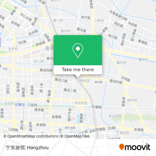 宁东旅馆 map