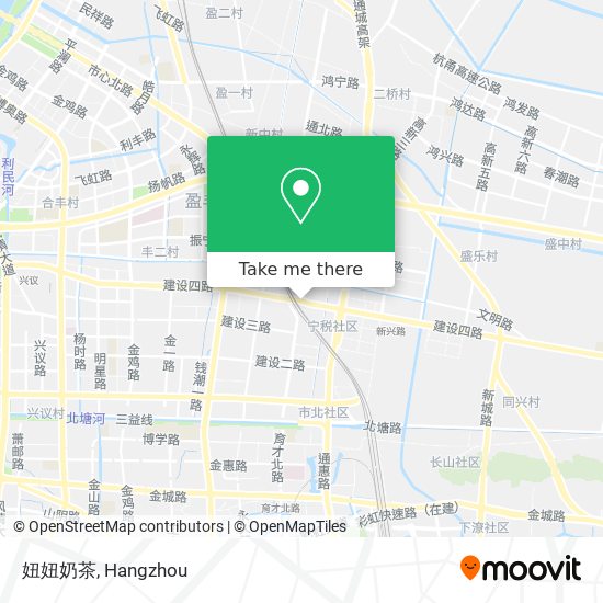 妞妞奶茶 map