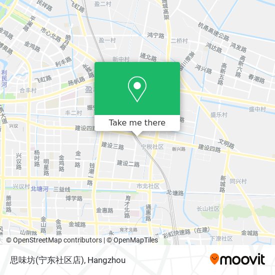 思味坊(宁东社区店) map