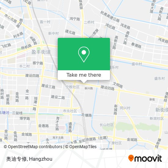 奥迪专修 map
