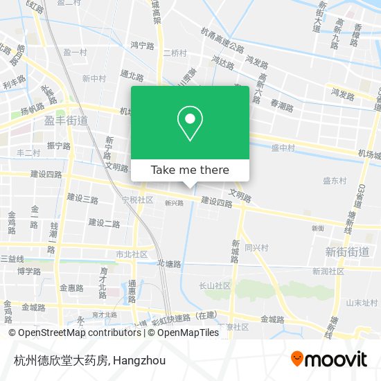 杭州德欣堂大药房 map