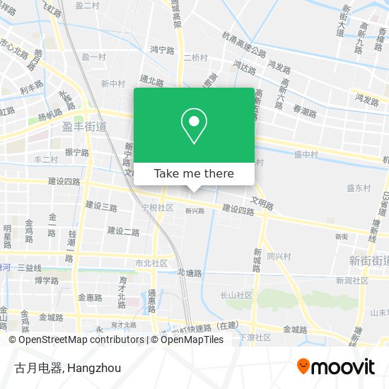 古月电器 map