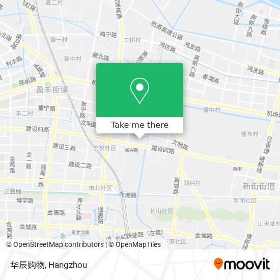 华辰购物 map