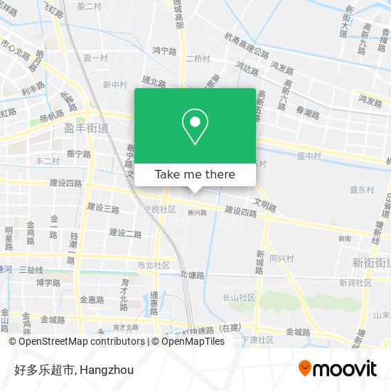 好多乐超市 map